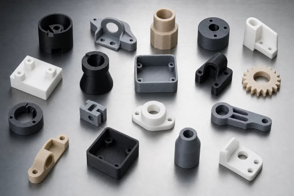 Comparação de materiais FDM: onde o PETG se enquadra